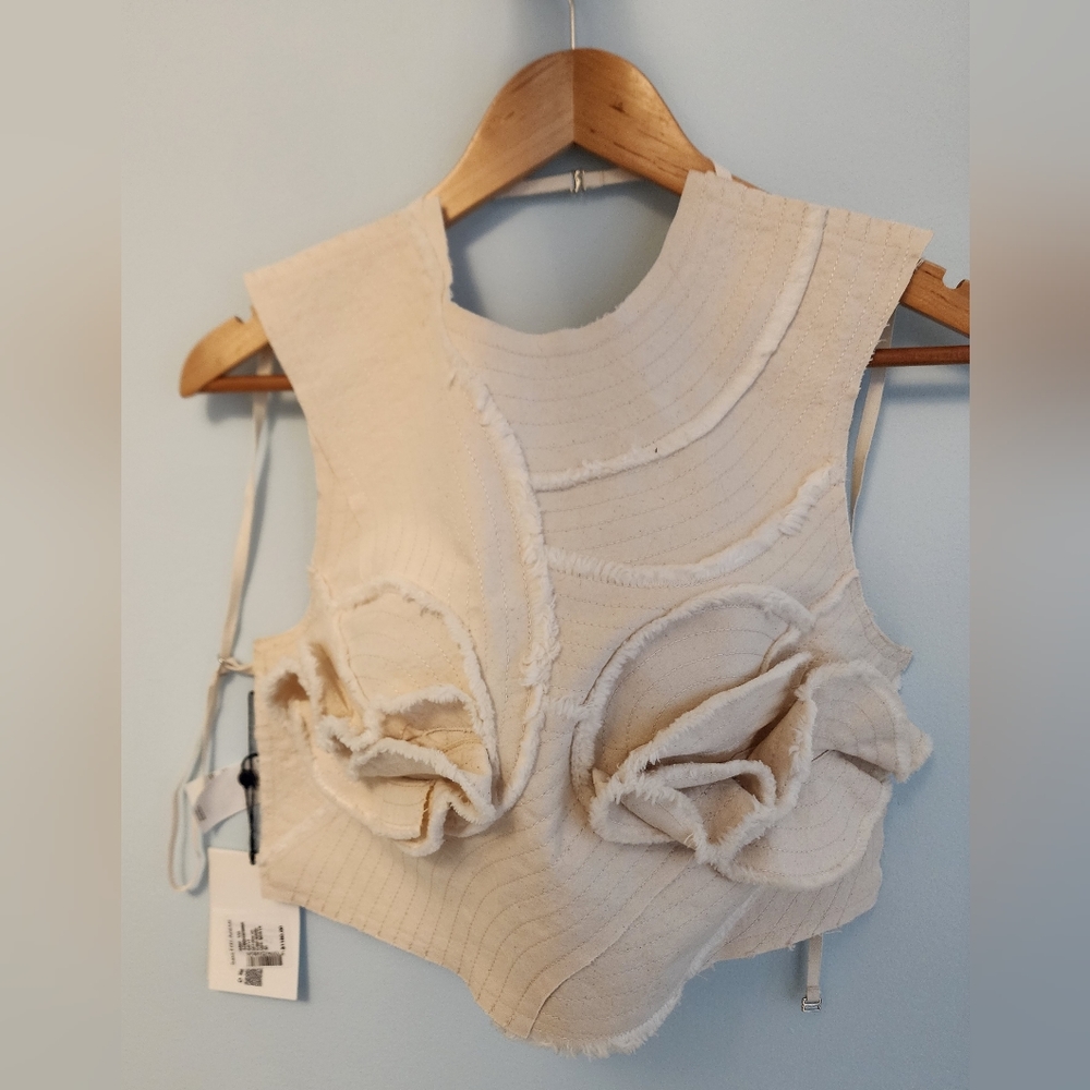 Jacquemus le haut Artichaut crop top